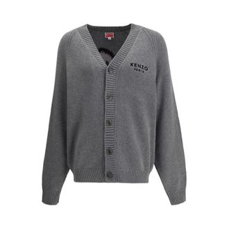 Kenzo Heren, Truien, Grijs, Maat: M Katoen