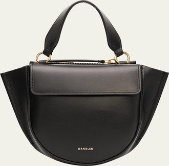 Wandler Hortensia Small Leather Top-Handle Bag