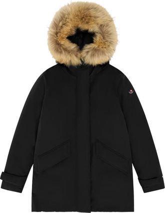 Canadian Daphne Mid - Dames - Parka Jassen - Zwart - L - Leer - Jassen