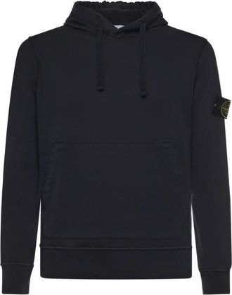 Stone Island Hoodies - Heren - Hoodies - Blauw - L - Katoen - Hoodies & sweatvesten