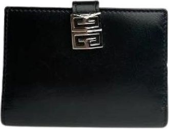 Givenchy Pre-owned Wallet - Dames - Vintage Accessoires - Zwart - ONE Size - Leer - Vintage