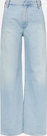 A Gold E Jeans Shona a gamba larga e vita alta