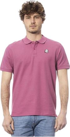 Invicta Piqu&eacute; Katoenen Poloshirt - Heren - Polos - Paars - L - Katoen - Tops
