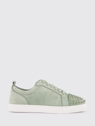 Christian Louboutin Sneakers Louis Junior Spikes in camoscio