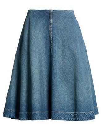 Khaite BOTTOMWEAR - Denim skirts on YOOX.COM