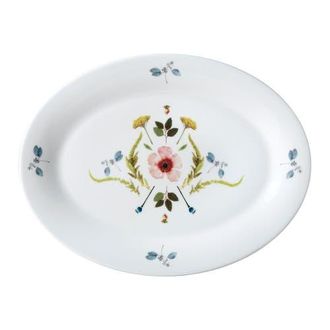 Twig New York Scandinavian Floral Oval Platter in Multi at Nordstrom