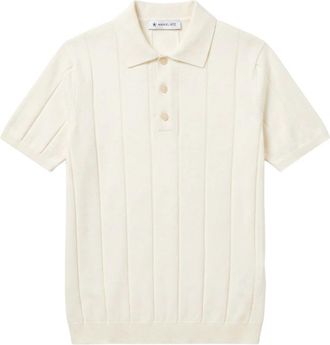 Manuel Ritz Maglia Polo - Heren - Polos - Wit - 3XL - Katoen - Tops