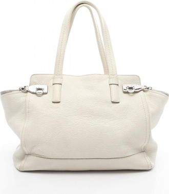 Ferragamo Leather Tote Bag (Pre-Owned)