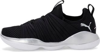 Puma (WMNS) PUMA Flourish Low Top Black/Silver/White 192337-05