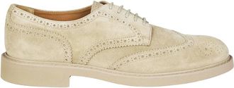 Doucal's Derby Coda Di Rondine - Heren - Veterschoenen - Beige - 42 EU - Schoenen