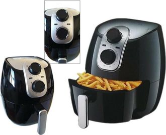 Trade Shop Trade Shop - Friggitrice Aria Calda Elettrica Senza Olio Cottura Sana Grill 4lt 1500 Watt