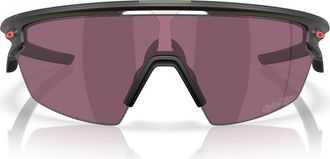 Oakley Prizm Road Sport 36mm Rectangular Sunglasses in Matte Olive /Black at Nordstrom