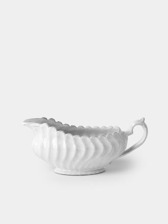 Astier De Villatte Peggy Hand-Glazed Ceramic Sauce Boat