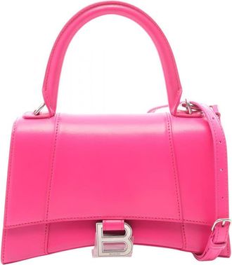 Balenciaga Pre-owned Balenciaga Small Shiny Box Calfskin Hourglass Top Handle Bag Ladies 3PRIJJR4JVDVX03C