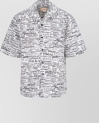 Marni printed cotton shirt