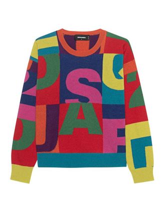 Dsquared2 Lettering Block Multicolor