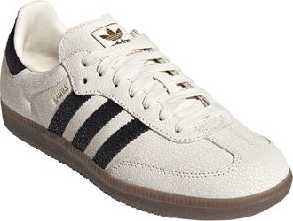 adidas Samba OG Sneaker in Cloud White/core Black/gum5 at Nordstrom, Size 11.5