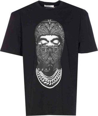 Ih Nom Uh Nit Paisley Mask Front T-Shirt