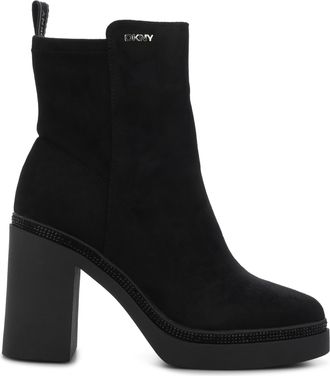 DKNY Dames DKNY Telsi platformlaarzen in zwart