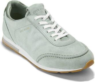 Cole Haan GrandPro Energy Weave Runner Shoe in Lily Pad Leather/Satin at Nordstrom, Size 10.5