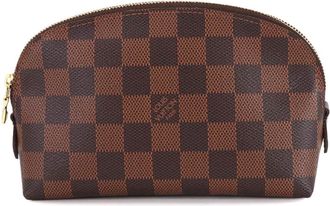 Louis Vuitton Brown Damier Canvas Ebene Damier Canvas Pochette Pouch (Pre-Owned)