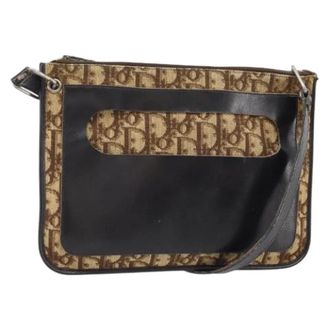 Dior Borsa a spalla vintage in tela Pre-owned - - Pre-owned - Donna - Beige - ONE SIZE