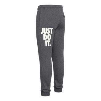 Nike Alphabet Fleece Lined Stay Warm Knit Sports Pants Gray AT5266-071