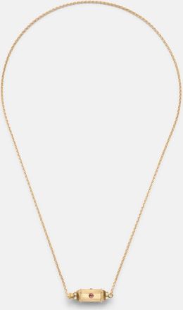 Marie Lichtenberg Collana Coco Micro in oro 18kt con rubini