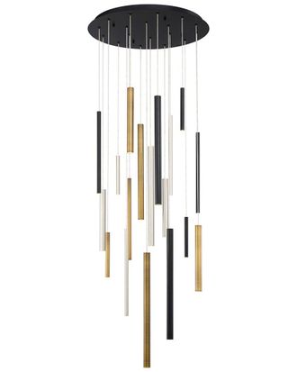 Eurofase Lighting Santana 18-Light 24In Multi Drop Chandelier