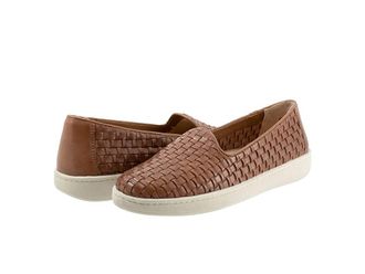 Trotters Adelina Womens Flat Shoes Luggage : 8.5 W (D), Leather