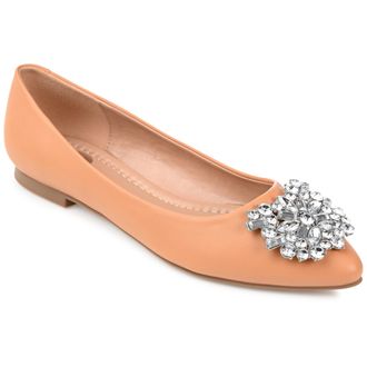 Journee Collection Women & apos;s Renzo Medium and Wide Width Dress Flats