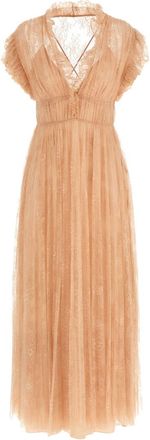 Alberta Ferretti Pink Lace dress