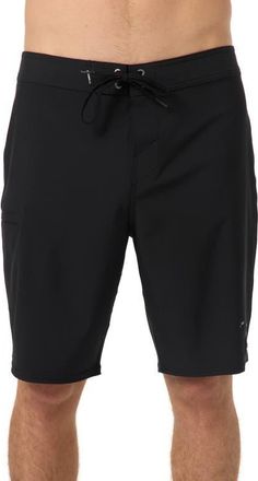 O'Neill Hyperfreak Heat Solid Hawaii 2 Board Shorts in Black at Nordstrom, Size 34