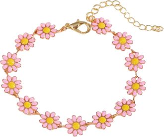 Generic Colorful Cute Bracelet For Women Dainty Bracelets With Adjustable Chain Delicate Jewelry Her Girls (One Size)