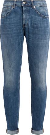 Dondup Classic Slim-Fit Jeans with Subtle Whiskering