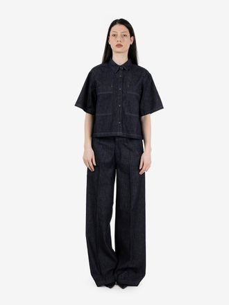 Edwin W Harper pant rinsed blue