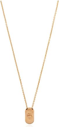 Versace Ketting met hanger - Heren - Kettingen - Geel - ONE Size - Accessoires