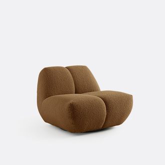 La Redoute Interieurs Draaifauteuil, dikke badstof, Nuria