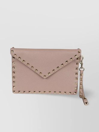 Valentino Garavani rockstud medium flat pouch