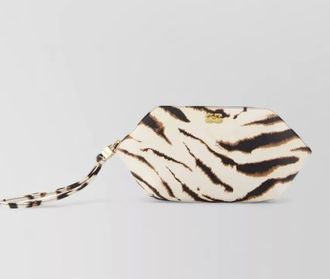 Ganni bou mini synthetic makeup bag