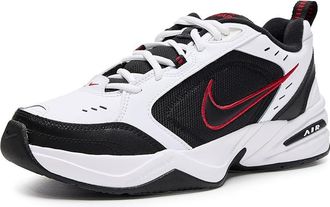 Nike Air Monarch IV Mens Cross Training Shoes White/Black/Varsity Red : 11.5 4E - Extra Wide, Leather/Textile