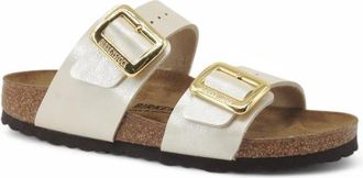 Birkenstock Dames, Schoenen, Beige, Maat: 38 EU Leer