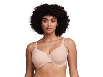 Chantelle Comfort Chic Full Coverage Back Shaping Minimizer Womens Bra Rose : 40E, Elastane/Nylon