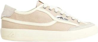 Autry Windspace Low - Heren - Sneakers - Beige - 41 EU - Su&egrave;de - Schoenen