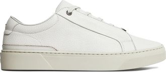 HUGO BOSS Men Sneakers Gary White Leather Rubber Sole Tennis Lace Up New