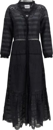 Isabel Marant Daniva Shirt Dress - Dresses - Mujer - Negro - M