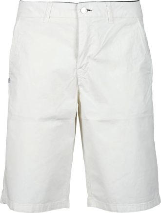 Daniele Alessandrini Casual Shorts, male, White, W33, Cotton Bermuda Shorts