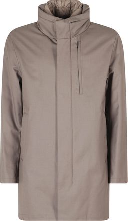Duno Dove Gray 3-in-1 Viscose-Blend Jacket