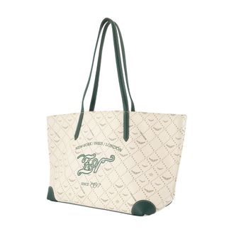 Zadig&Voltaire Womens Z Monogram Tennis Shopper Bag - Zadig & Voltaire Synthetic White Totes-Shopping-Bags