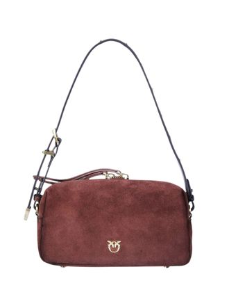Pinko Mini Suede Bauletto Trittico Handbag